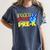 First Day Of School Shirt Peace Out Pre-K Graduation Kids So Women's Comfort Colors T-Shirt Denim