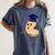 Flossing Cashew OIT For Tree Nut OIT Graduation Women's Comfort Colors T-Shirt Denim