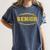 Football Proud Senior 2026 Graduation Year Women's Comfort Colors T-Shirt Denim