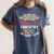 Forestry Major Student Shirt Graduation College Women's Comfort Colors T-Shirt Denim