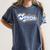 Funny Class Of 2022 Senior Graduate College Graduation Women's Comfort Colors T-Shirt Denim
