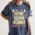 Future Fashion Er Graduation School Toddler Women Men Women's Comfort Colors T-Shirt Denim
