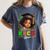 Future HBCU Grad Girl Kids Graduation HBCU College Women's Comfort Colors T-Shirt Denim