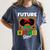 Future HBCU Grad HBCU Tomorrow Girl Graduation Kids Women's Comfort Colors T-Shirt Denim