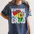 Future HBCU Graduate Afro Girls College Graduation Women's Comfort Colors T-Shirt Denim