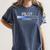 Future Pilot Aviation Academy Graduation Flight School Women's Comfort Colors T-Shirt Denim