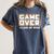 Game Over Class Of 2018 Graduation Shirt Women's Comfort Colors T-Shirt Denim