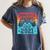 Game Over Class Of 2021 Shirt Students Graduation Women's Comfort Colors T-Shirt Denim