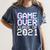Game Over Class Of 2021 Video Games Graduation Gamer Women's Comfort Colors T-Shirt Denim