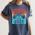 Game Over Class Of 2023 Shirt Students Graduation Women's Comfort Colors T-Shirt Denim