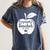 Geography Teacher Est 2018 School Graduation T Shirt Women's Comfort Colors T-Shirt Denim