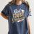 Girl I Just Graduated Spanish Grad Girls Graduation Women's Comfort Colors T-Shirt Denim