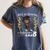 Girl Magic Graduate Kindergarten Graduation 2023 Women's Comfort Colors T-Shirt Denim
