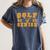 Golf Senior Night Golf Senior 2025 Graduation 14 Women's Comfort Colors T-Shirt Denim