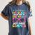 Goodbye 1st Grade Graduation To Second Grade First Summer Women's Comfort Colors T-Shirt Denim