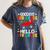 Goodbye 3rd Grade Hello 4th Grade Graduation 2024 Women's Comfort Colors T-Shirt Denim