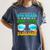 Goodbye 5th Grade Graduation To 6th Grade Hello Summer Kids Women's Comfort Colors T-Shirt Denim
