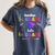 Goodbye 5th Grade Graduation Class Of 2023 Hello 6th Grade Women's Comfort Colors T-Shirt Denim