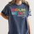 Goodbye Kindergarten Hello 1st Grade Kindergarten Graduation Premium Women's Comfort Colors T-Shirt Denim