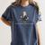 Goose Silly Lawyer Law School Graduation Future Lawyer Women's Comfort Colors T-Shirt Denim