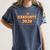 Graduate 2028 Class Of 2028 Senior Graduation Women's Comfort Colors T-Shirt Denim