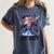 We Out Graduate Dabbing Anime Girl Grad Graduation Women's Comfort Colors T-Shirt Denim