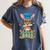 Graduate Kangaroo Class Of 2025 Kids Graduation Women's Comfort Colors T-Shirt Denim