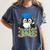 Graduate Penguin Class Of 2025 Kids Graduation Women's Comfort Colors T-Shirt Denim
