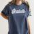 Graduate Shirts 2018 Senior Class Of 2018 Graduation Women's Comfort Colors T-Shirt Denim