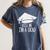 Graduate T-Shirt Grad Tshirt Graduation Tee Women's Comfort Colors T-Shirt Denim