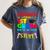 I Graduated From 1st Grade Graduation Matching Student Women's Comfort Colors T-Shirt Denim
