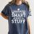 I Graduated College High School Graduation Senior Women's Comfort Colors T-Shirt Denim