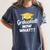 I Graduated Now What Congratulations Graduation Women's Comfort Colors T-Shirt Denim