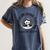 I Graduated Can I Go Back To Bed Now 2024 Graduation Panda Women's Comfort Colors T-Shirt Denim