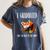 I Graduated Can I Go Back To Bed Sleepy Red Panda Graduation Women's Comfort Colors T-Shirt Denim