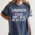 I GRADUATED Please Don’t Make Me Do Stuff Graduation Women's Comfort Colors T-Shirt Denim