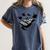 GRADUATION 2018 I AM OUTTA HERE SCHOOL MOVING UP GIFT SHIRT Women's Comfort Colors T-Shirt Denim