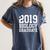 Graduation 2019 Biology Tshirt For Science Graduate Women's Comfort Colors T-Shirt Denim