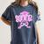 Graduation 2026 Senior 2026 Class Of 2026 Coquette Pink Girl Women's Comfort Colors T-Shirt Denim