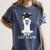 Graduation For Him & Her Got My Dip-Llama Women's Comfort Colors T-Shirt Denim