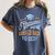 GRADUATION CLASS 2019 Now Back To Bed Senior Graduate Women's Comfort Colors T-Shirt Denim