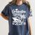 Graduation Cruise Trip 2026 Vacation Graduate Cruising Women's Comfort Colors T-Shirt Denim