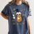 Graduation Flossing Peanut OIT Women's Comfort Colors T-Shirt Denim