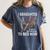 Graduation I Graduated Can I Go Back To Bed Now Women's Comfort Colors T-Shirt Denim