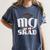 Graduation Masters Criminal Justice Premium Tri-Blend Women's Comfort Colors T-Shirt Denim