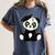 Graduation Panda Bear 2017 Graduate Graduation T-Sh Women's Comfort Colors T-Shirt Denim