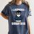 Graduation Penguin Licensed Smartass Graduate Women's Comfort Colors T-Shirt Denim
