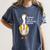Graduation Senior Silly Goose Today Im A Serious Goose Women's Comfort Colors T-Shirt Denim