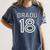 Graduation Shirt 2018 Women's Comfort Colors T-Shirt Denim