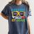 Graduation Shirt Goodbye Kindergarten Hello 1st Grade School Women's Comfort Colors T-Shirt Denim